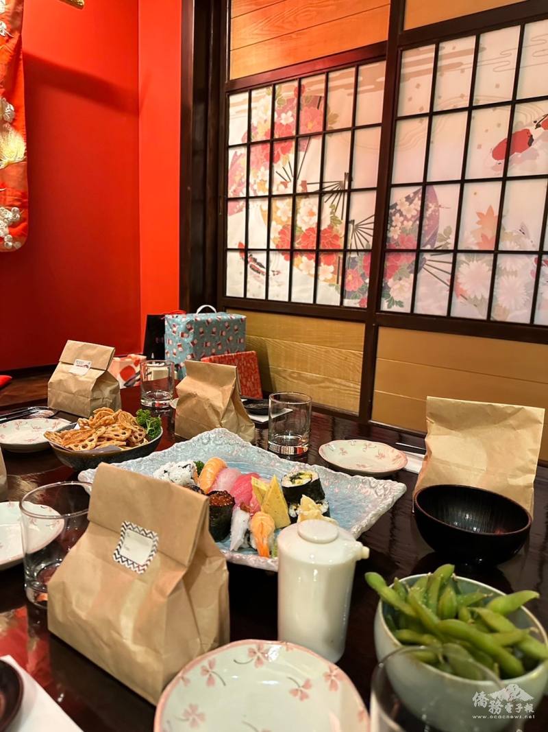 紐西蘭臺灣青年商會結合日式料理主題與神秘禮物交換展現青年創意