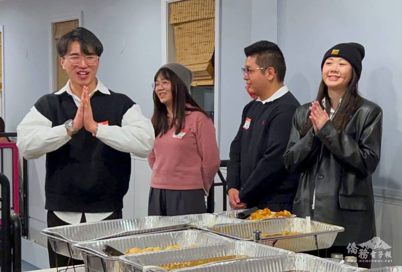 東北大學學生感謝臺商會前輩們當場允諾給出實習機會