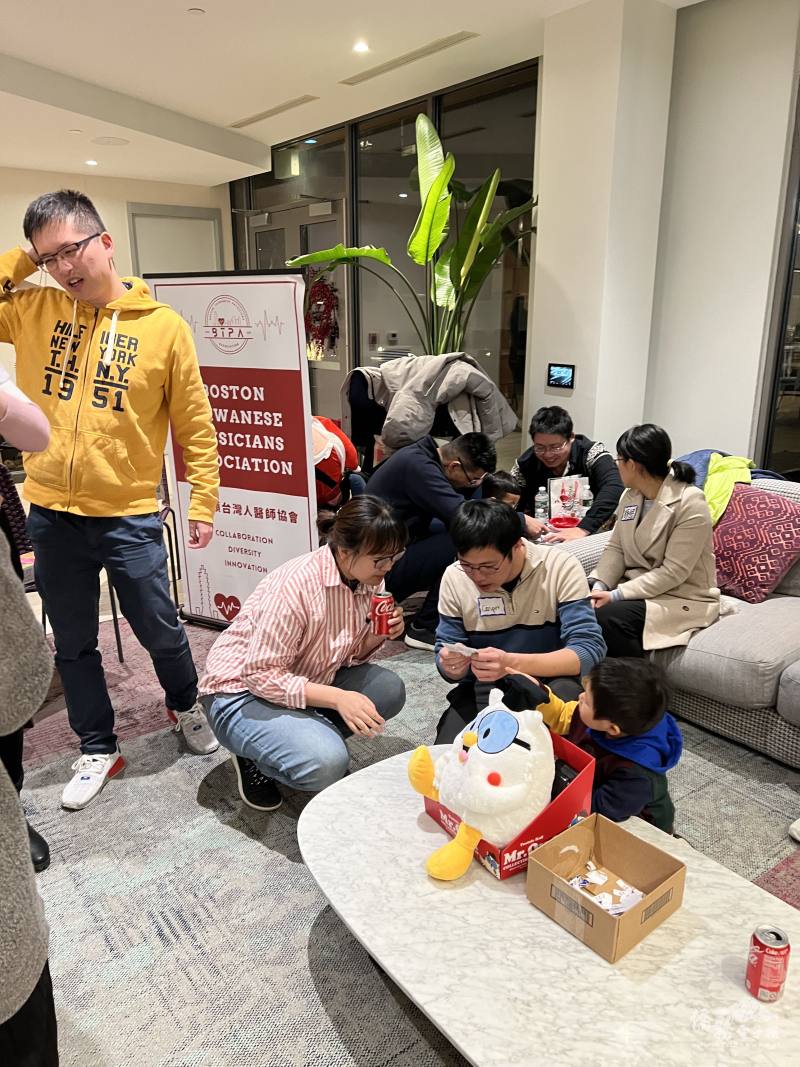 刮刮樂活動現場一隅