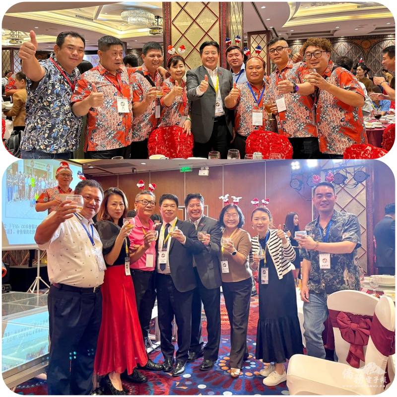 會員們互相寒暄問候，交流商機，整場活動氣氛熱絡溫馨。