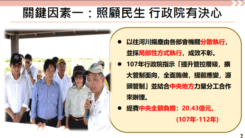 關鍵因素一：照顧民生 行政院有決心