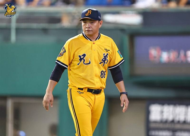 Former CTBC Brothers manager Peng Cheng-min. Photo courtesy of CTBC Brothers Aug. 20, 2023