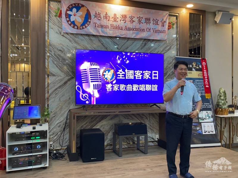 韓國耀獻唱客家經典歌曲「客家本色」，展現堅毅開創精神