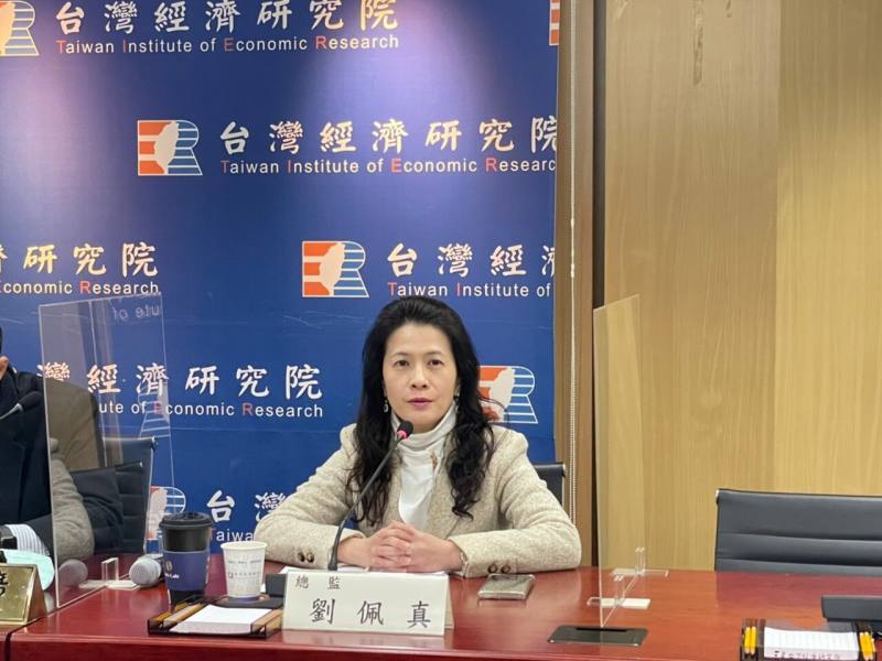 台經院產經資料庫總監劉佩真。(台經院提供)