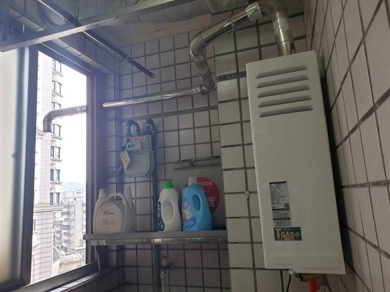 A water heater is installed in a residential unit in Keelung in this illustrative photo.
