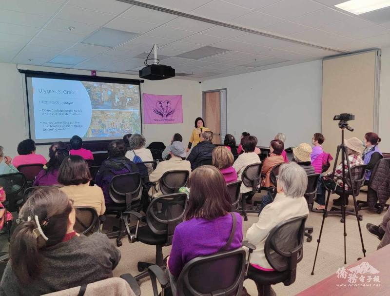 演講課堂近六十位來賓齊聚