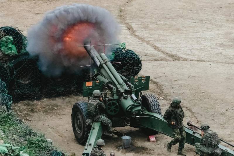 機步234旅砲兵營擔負火力支援任務。（青年日報記者李德威攝）