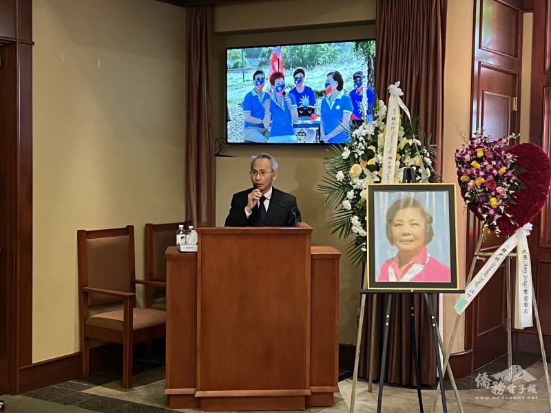 駐舊金山辦事處處長賴銘琪致詞