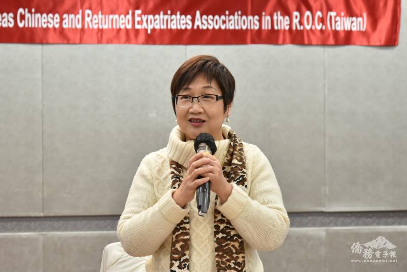 僑委會委員長徐佳青致詞