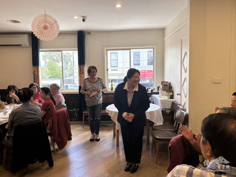 新任僑務秘書楊容清感謝聯誼會熱情歡迎