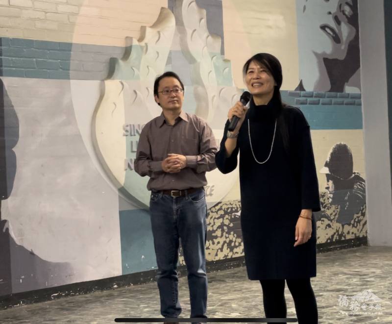 理事長謝清元(左1)致詞及校長田秝綈簡介校務推動概況及辦學成果