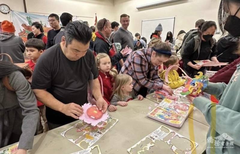 Kids love making dragon-head lanterns
