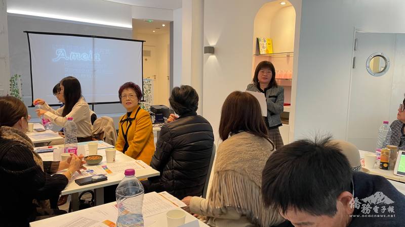 組長劉素秋宣導僑臺商服務資訊