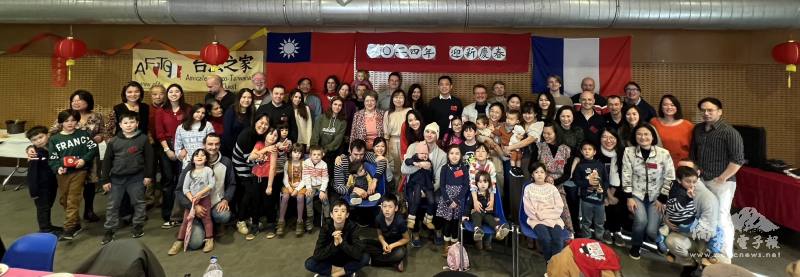 2024法西臺法之家迎新慶春新年活動大合影