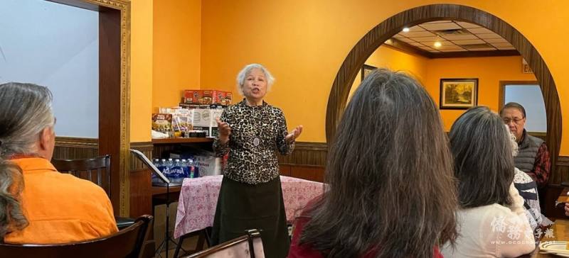 Former National Taiwan University Choir soprano sang the Chinese and English songs "The Ballad of Picking Lotus" and "Summertime & Edelweiss" (provided by Yuhhsu Pan)