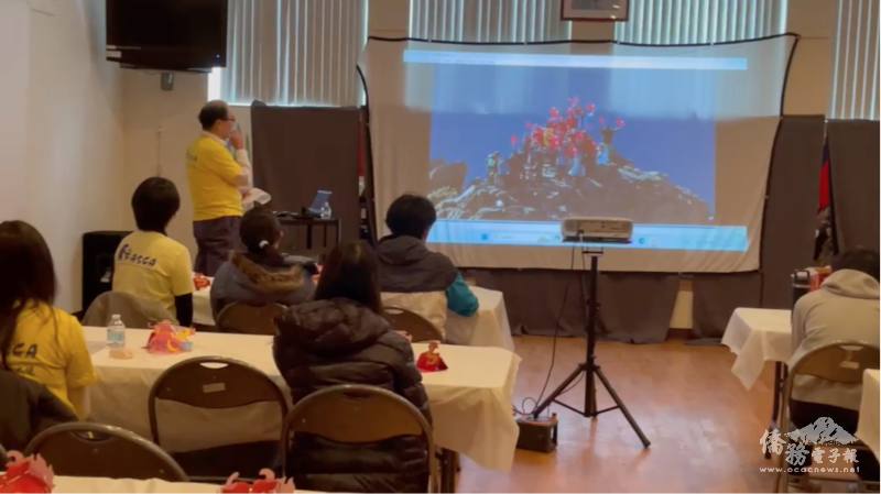 FASCA 學員們一同觀賞齊柏林的紀錄片《看見臺灣》