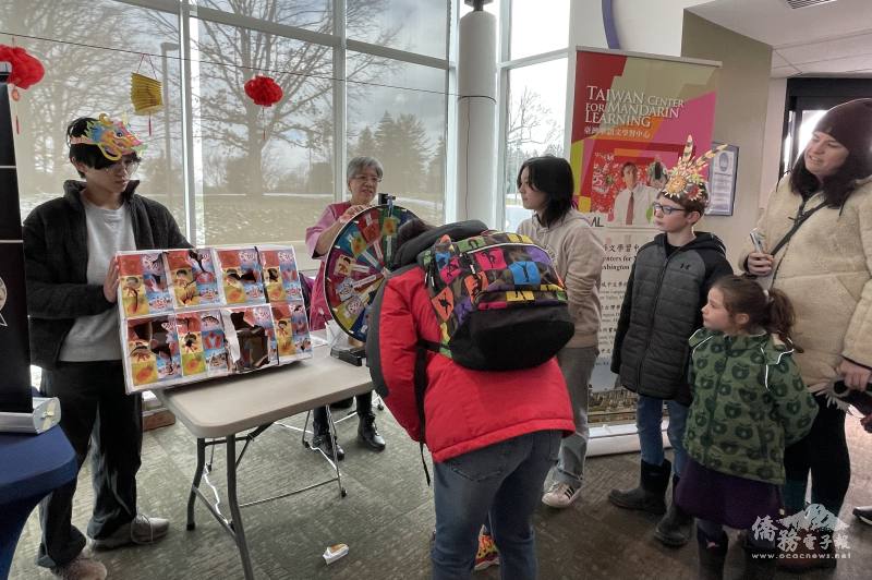 華府臺灣學校TCML「戳戳樂」遊戲攤位