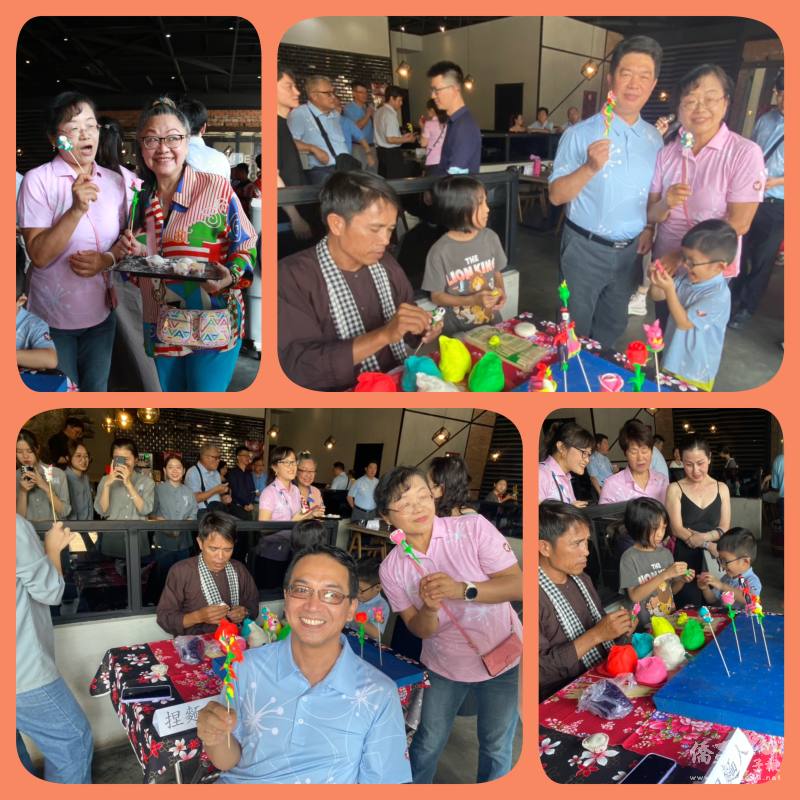 捏麵人是一項非常具有客家特色傳統技藝，又稱為「米雕人」