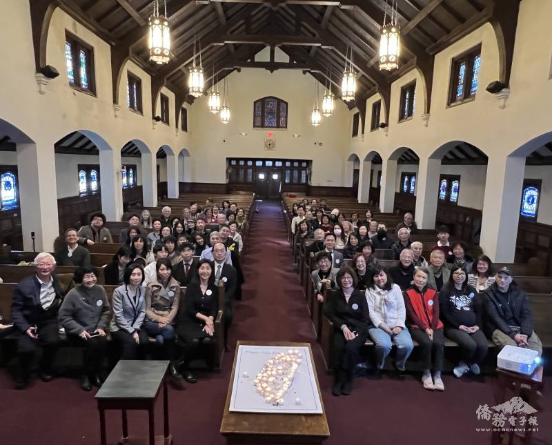 參與紀念禮拜的全體人員合影