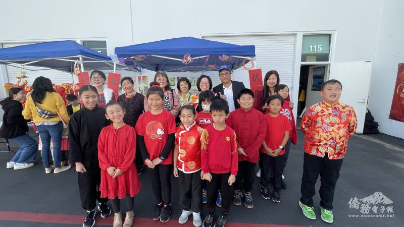 富樂頓中文學校TCML推出臺灣文化體驗攤位，受到家長及學生熱烈歡迎