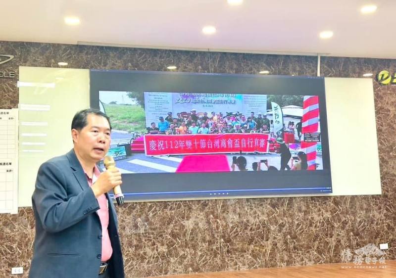 蔡文瑞致詞期許能夠讓世界見證越南自行車業的發展