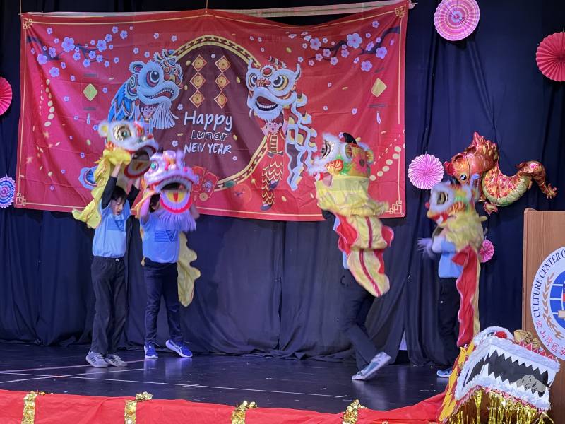 祥獅獻瑞化學幼獅隊表演