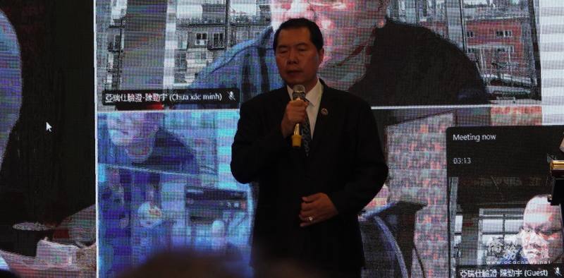 DDK鋒明集團董事長蔡文瑞表示，DDK鋒明集團作為自行車坐墊領導品牌，有責任帶領臺商走向淨零轉型