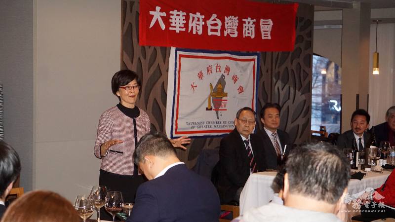 白越珠為「叩門之旅」活動「地主」