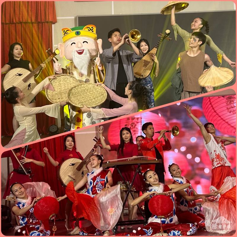 「當代樂坊」帶來《盤古開天》、《美麗的臺灣》、《東方傳奇》、《福蔭大地》等曲目