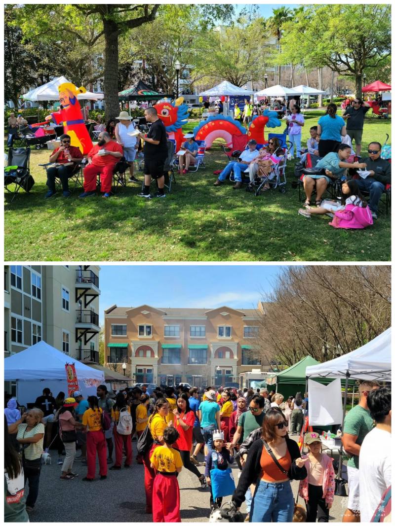 第二屆亞裔春節園遊會吸引大批民眾參與（照片提供：AsiaTrend.org）
