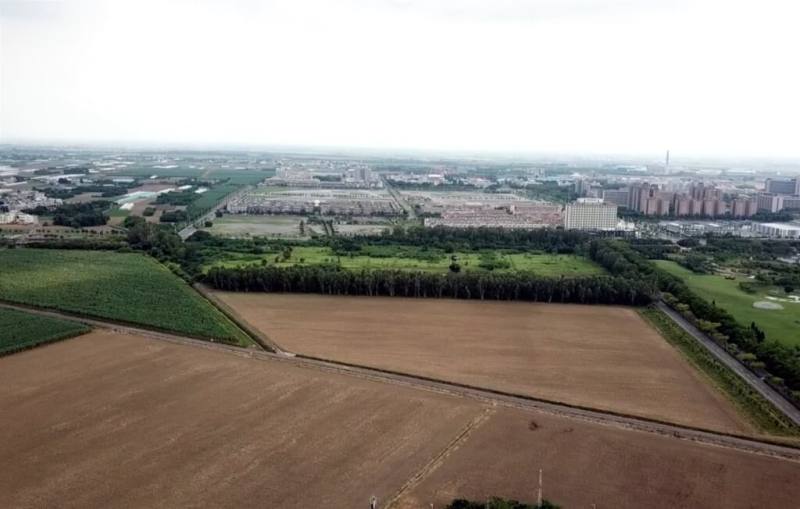 圖為嘉義科學園區空照圖。（嘉義縣政府提供）