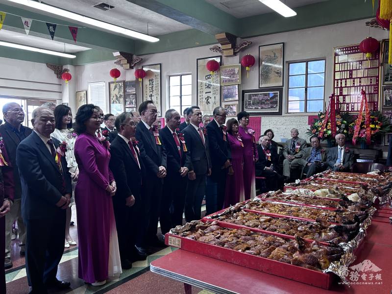 羅省龍岡親義公所舉行2024年春季祭祖典禮