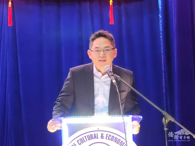 莊博智說，僑務委員會一直以來在推廣正體漢字，希望讓大家能夠學習正體漢字之美