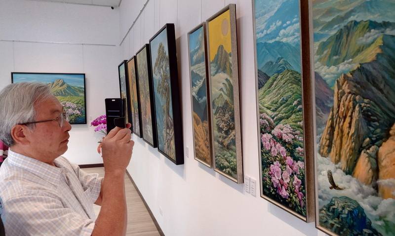 「山韻－王德合創作個展」即日起在嘉義北回文化藝術基金會展至6月12日