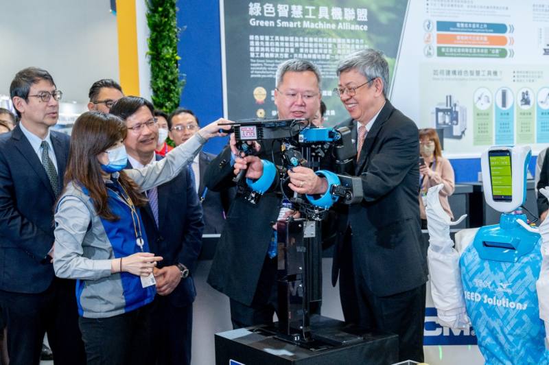 行政院長陳建仁出席「台灣國際工具機展（TMTS 2024）」開幕典禮