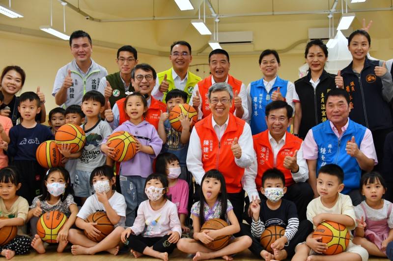 行政院長陳建仁參訪苗栗縣后庄非營利幼兒園