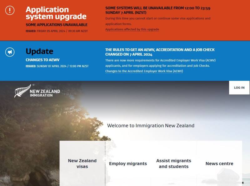 紐西蘭緊縮簽證規定 (擷自紐西蘭移民局官網)
