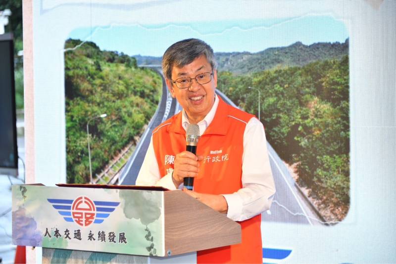 行政院長陳建仁視察「台62線（七堵）延伸萬里及金山計畫」