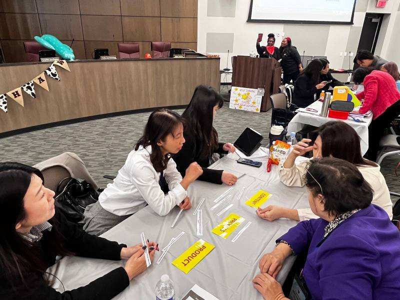 教學培訓專家Lakenya Perry-Allen博士為本團進行差異化教學工作坊