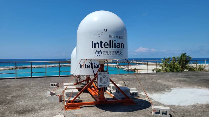 數位部正式開通太平島中軌衛星訊號 通訊效能提升3.9倍