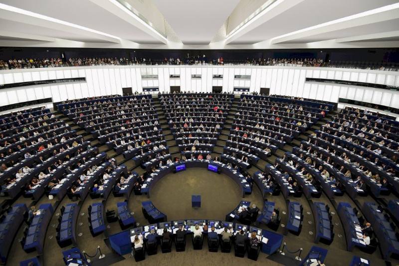 歐洲議會(European Parliament)。(AFP)