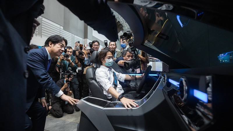 賴清德副總統24日上午出席「2024 Touch Taiwan系列展開幕暨頒獎典禮」
