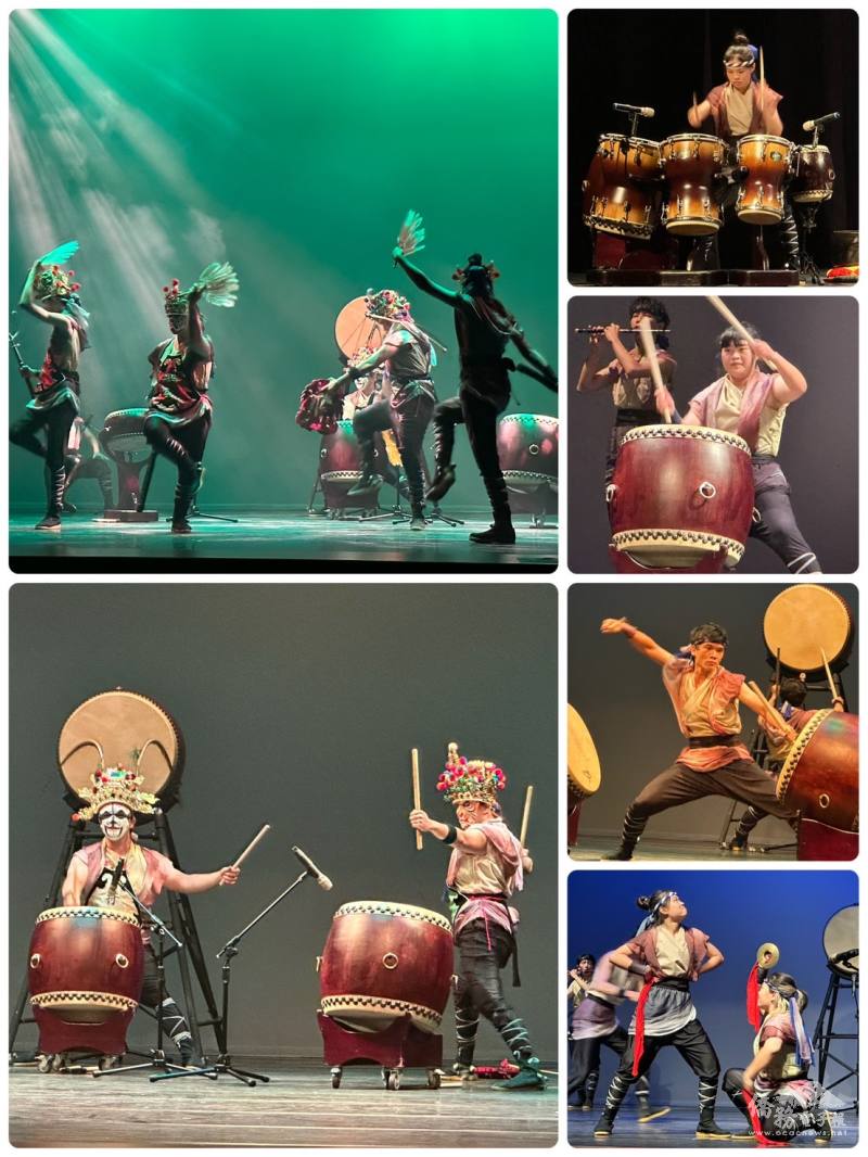 十鼓擊樂團的精采演出
