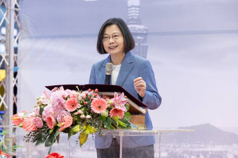 總統出席「第27屆臺灣電子遊戲機國際產業展」，並致詞