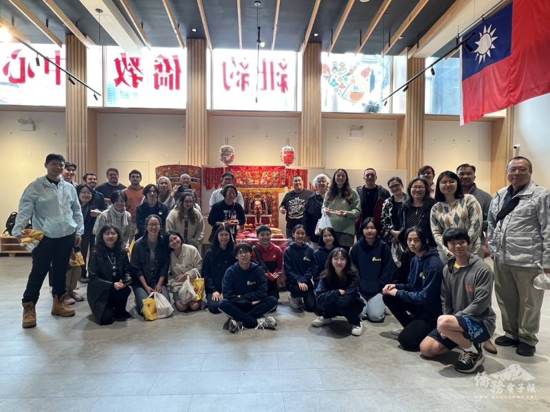 紐約文教中心舉辦首場文化導覽課程，介紹臺灣媽祖繞境活動