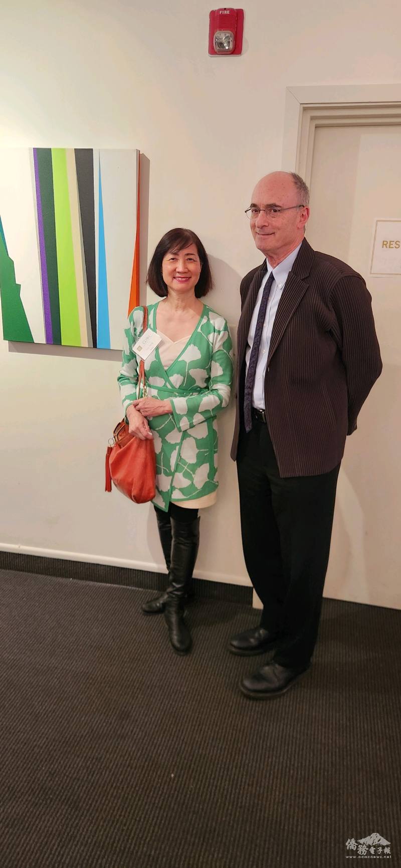 MFA 館長Matthew Teitelbaum 到場表達支持