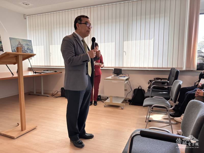 駐漢堡辦事處處長陳槱順參與GTCC30屆年會開幕致詞