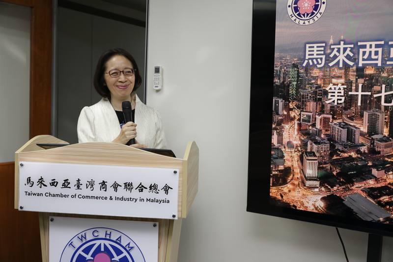 駐大馬代表葉非比（圖）30日呼籲，世界衛生組織堅守專業中立立場，拒絕不當政治干擾，邀請台灣以觀察員身分出席第77屆世界衛生大會，讓台灣制度化並常態性參與世衛各項會議、活動及機制。