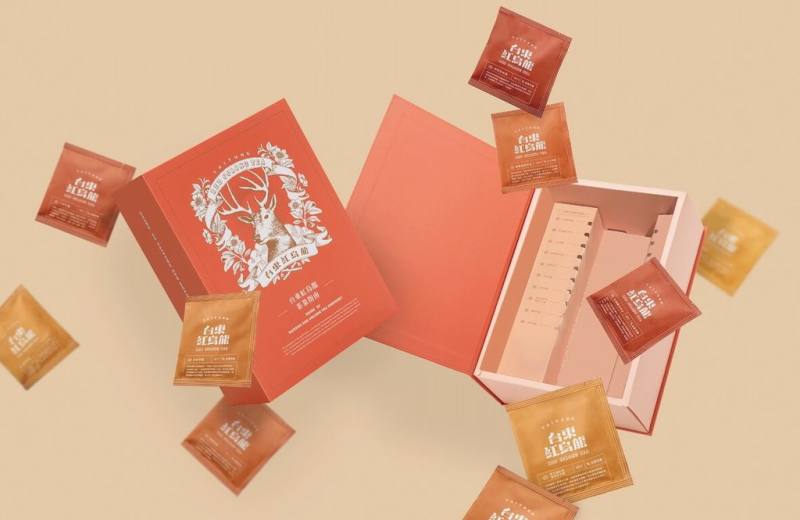 台東縣鹿野鄉茶區的紅烏龍是台灣近年受矚目新興特色茶，不僅受消費者喜愛，日前更獲得美國繆思設計大獎 （MUSE Design Awards）包裝設計類別銀獎。（台東縣政府提供）