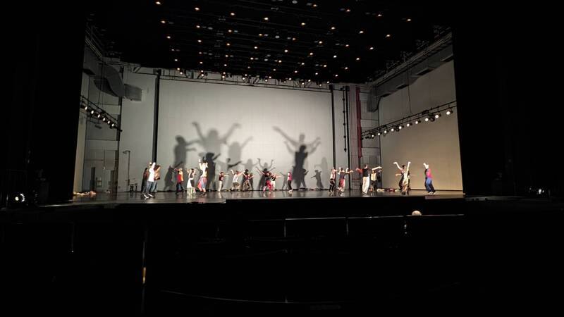 舞蹈空間舞團與德國海德堡舞蹈劇場合作推出新作「火鳥．春之祭」，由西班牙編舞家伊凡．沛瑞茲（Iván PÉREZ）編創，衛武營國家藝術文化中心3日舉辦彩排記者會，呈現精彩片段。